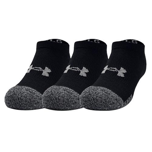 Under Armour Youth Heatgear NS Kids' Socks - Color: Black, Size: L