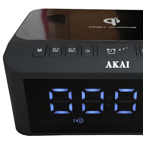 AKAI ACRB-1000 čierny rádiobudík