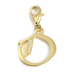 Thomas Sabo Letter "O" Charm Club Pendant 1621-414-39