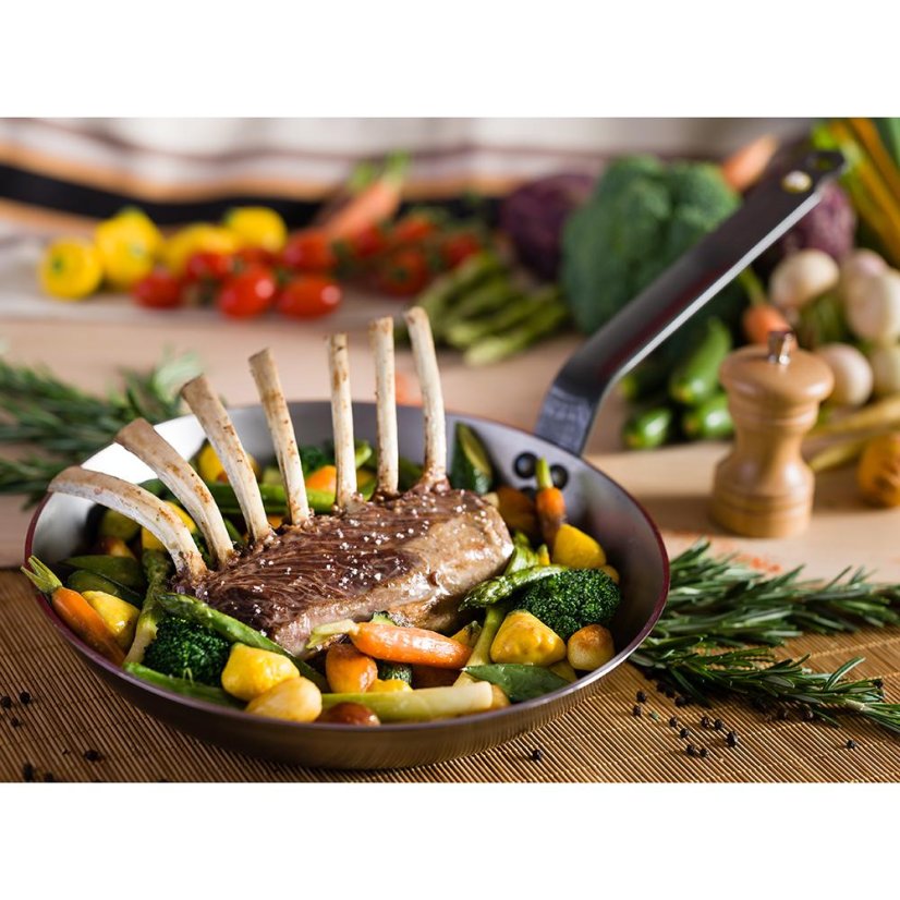 Ocelová pánev de Buyer Mineral B 5610.36, 36 cm