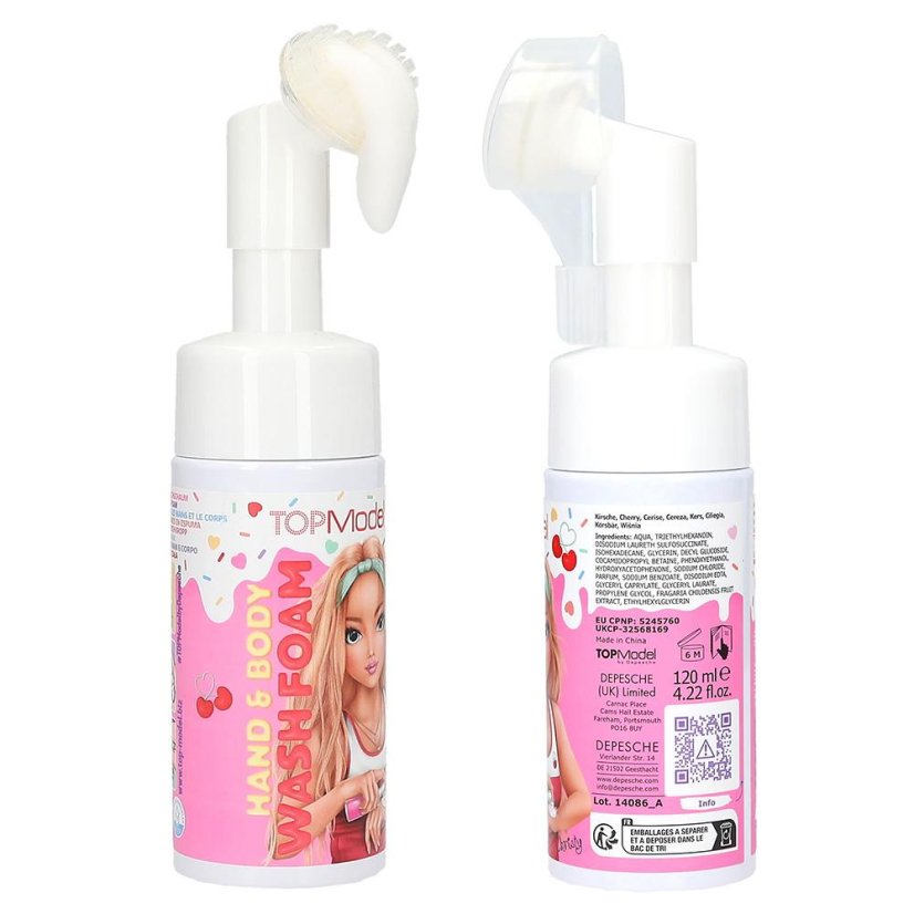 Top Model Beauty & Me, Christy Foaming Hand and Body Soap