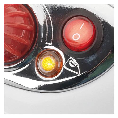 Girmi SS0100 steam generator, white and red