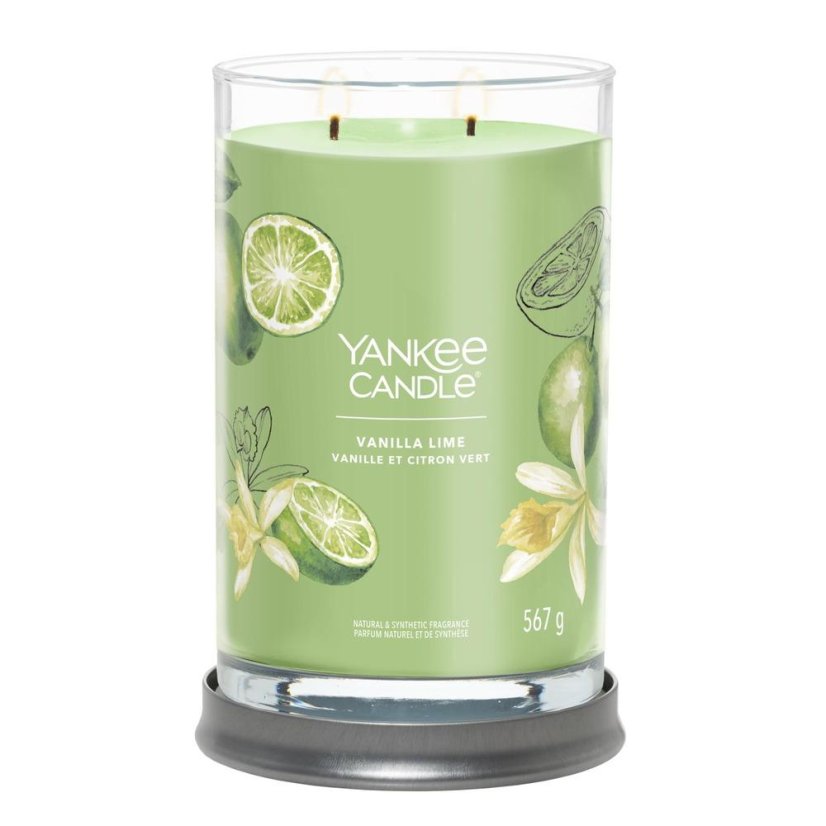 Yankee candle Signature Tumbler Kerze, groß, Vanilla Lime