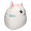 Pluszowa poduszka świecąca w ciemności Ylvi Swoopies, Cat & Flash, 30 cm