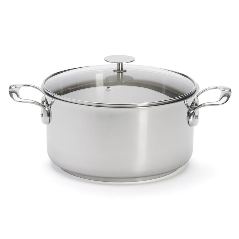 De Buyer Milady 3427.24 pot with lid, 24 cm