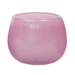 Skleněný květináč DutZ Pot Fuchsia