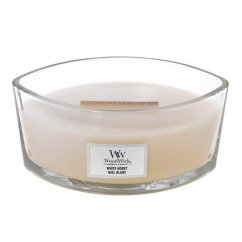 Svíčka WoodWick loď, White Honey