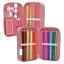 Two-tier pencil case with Top Model Heart to Heart Candy & Lexy accessories