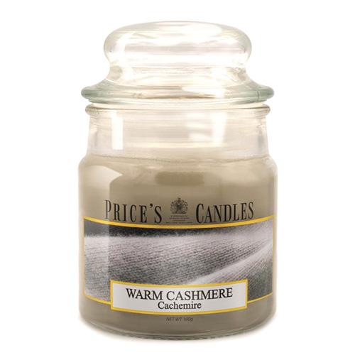 Świeca Price's Candles mała, Warm Cashmere Świeca Price's Candles mała, Warm Cashmere