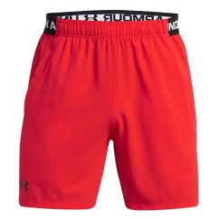 UA Vanish Woven 6in Shorts-RED