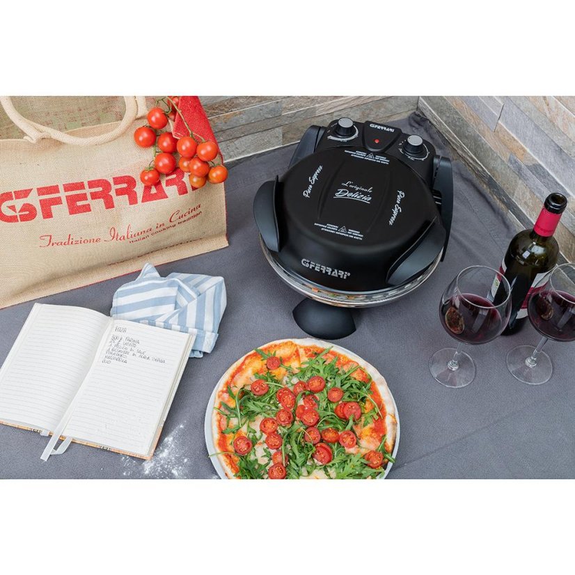 G3ferrari Delizia G1000610 Black Pizza Oven
