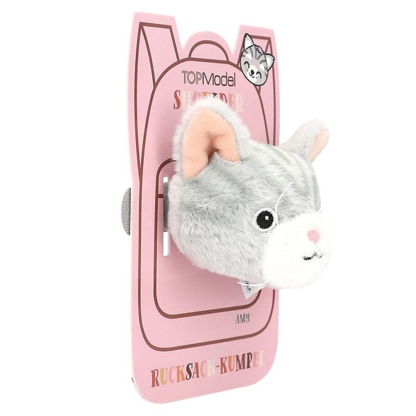Top Model Shoulder Buddy Amy the Cat plush strap decoration