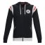Męska bluza Under Armour RIVAL FLC ALMA MATER FZHD - Kolor: Czarny, Rozmiar: M
