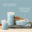 WoodWick-Kerze, groß, Cedarwood & Ocean Moss