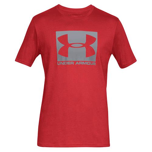 Herren-T-Shirt Under Armour Boxed Sportstyle SS - Farbe: Rot, Größe: L