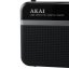 AKAI PR006A-471U čierne rádio