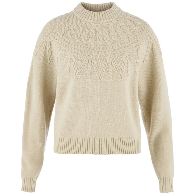 Övik Solid Jacquard Knit W