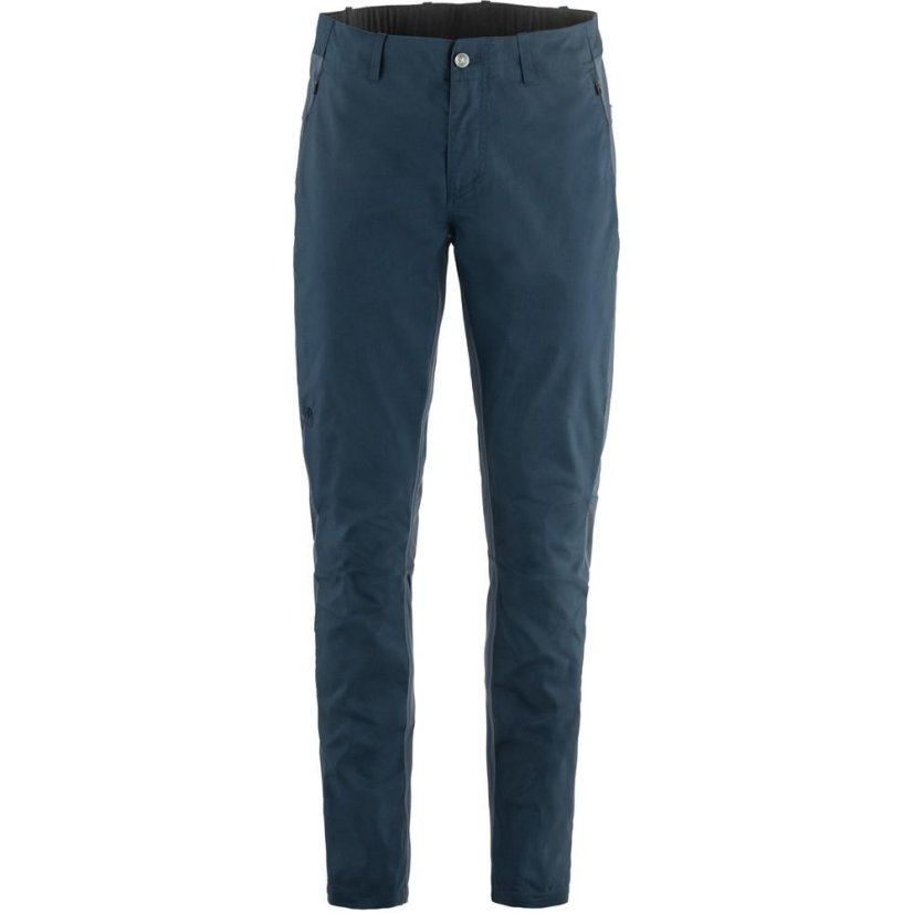 Pánské kalhoty Fjällräven Hoja Hybrid Trousers M - Farba: Čierna, Veľkosť: 50