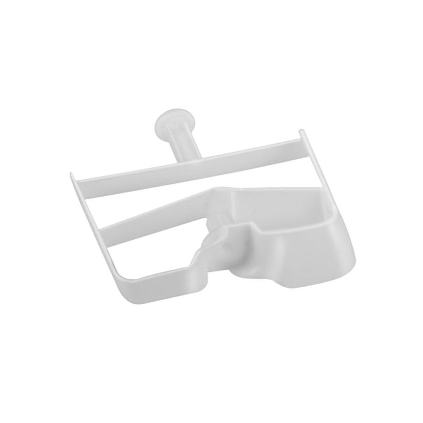 Replacement whisk for Severin 5008-048 ice cream maker, plastic/white