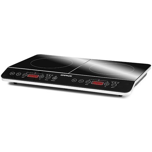 G3ferrari G10047 black induction double hotplate
