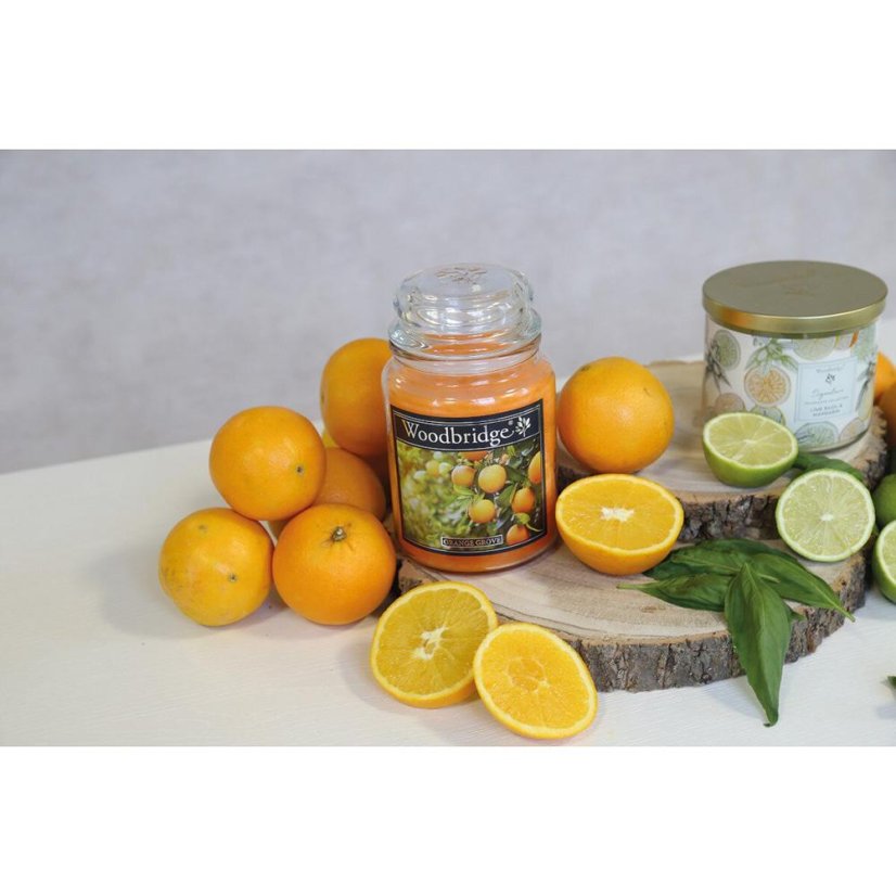 WoodBridge Signature Candle, Lime Basil Mandarin