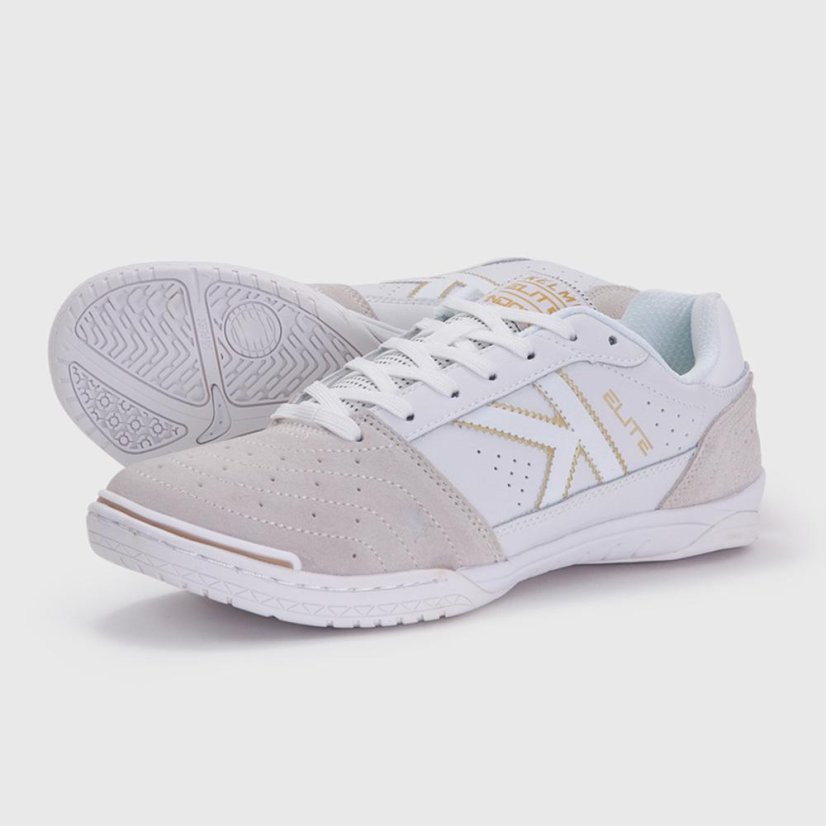 Sálová obuv Kelme Elite - Barva: Bílá, Velikost: 41