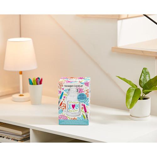 Súprava na výrobu etikiet pre sviečky Yankee candle Classic Clean Cotton