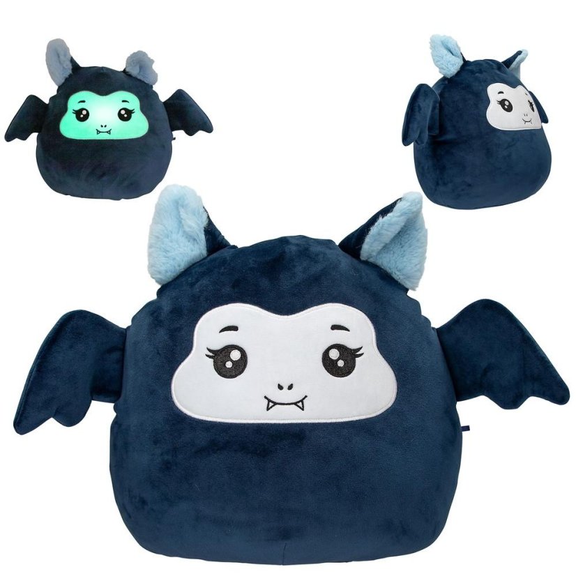 30 cm Glow-in-the-Dark Plush Bat by Ylvi Swoppies