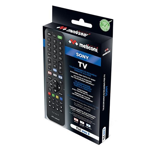Távirányító a Sony TLC EVO 3 tévékhez, gyártó: Meliconi 808043.