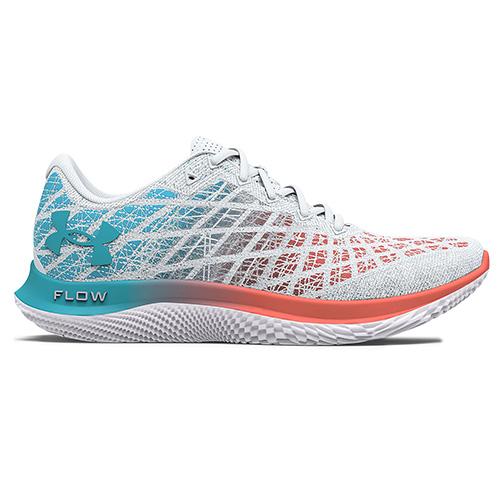 Under Armour Flow Velociti Wind 2 W running shoes - Color: White/turquoise, Size: 42