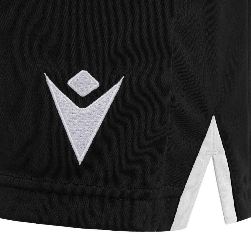 Fußballshorts Macron Tempel - Farbe: Rot/Weiß, Größe: M