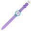 Kinderuhren Ylvi & Minimoomis, violettes Armband