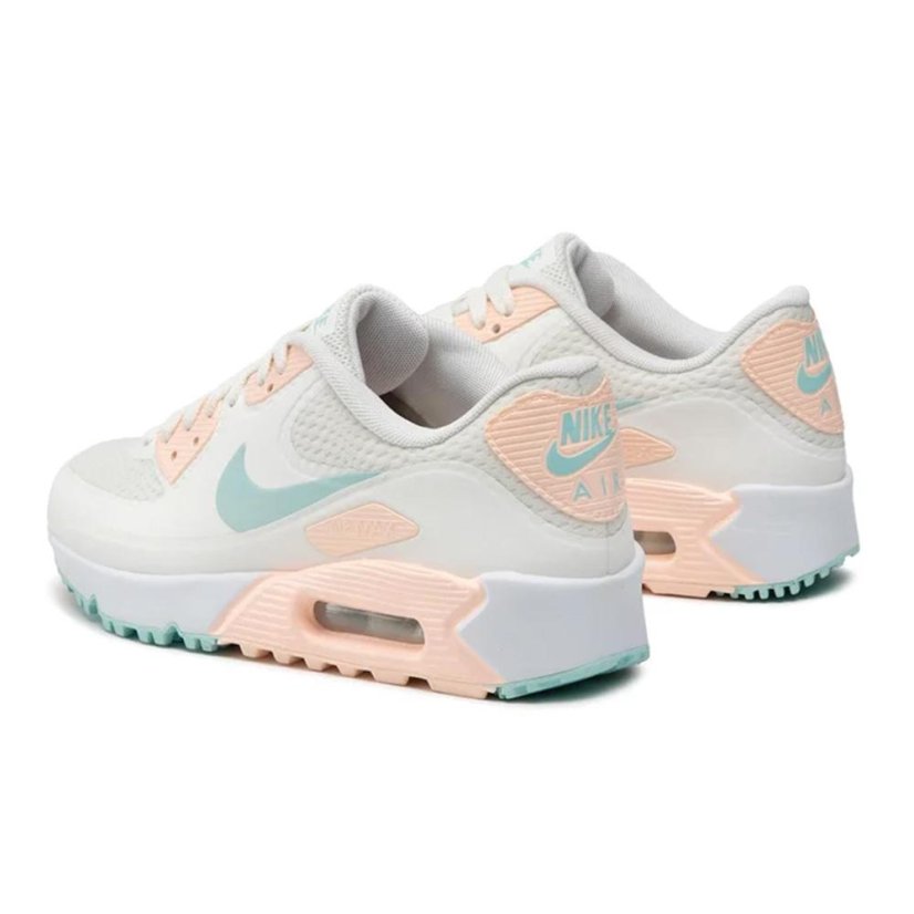 Dámská obuv Nike Air Max 90 G - Farbe: Weiß/Rosa, Größe: 38.5