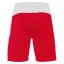 Fußballshorts Macron Tempel - Farbe: Rot/Weiß, Größe: M