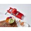 De Buyer Swing Plus 2015.43 red-stainless steel slicer