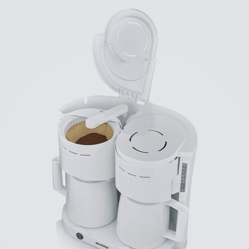 Severin KA 9314 white coffee maker + tea maker