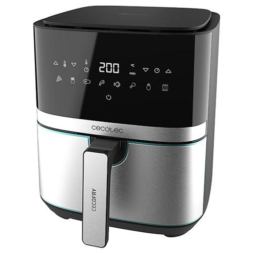 Heißluftfritteuse Cecotec CecoFry 3317 schwarz-silber