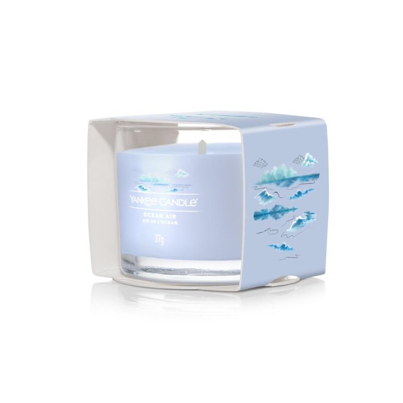 Yankee candle votív gyertya üvegben, Ocean Air