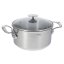De Buyer Milady 3427.20 pot with lid, 20 cm