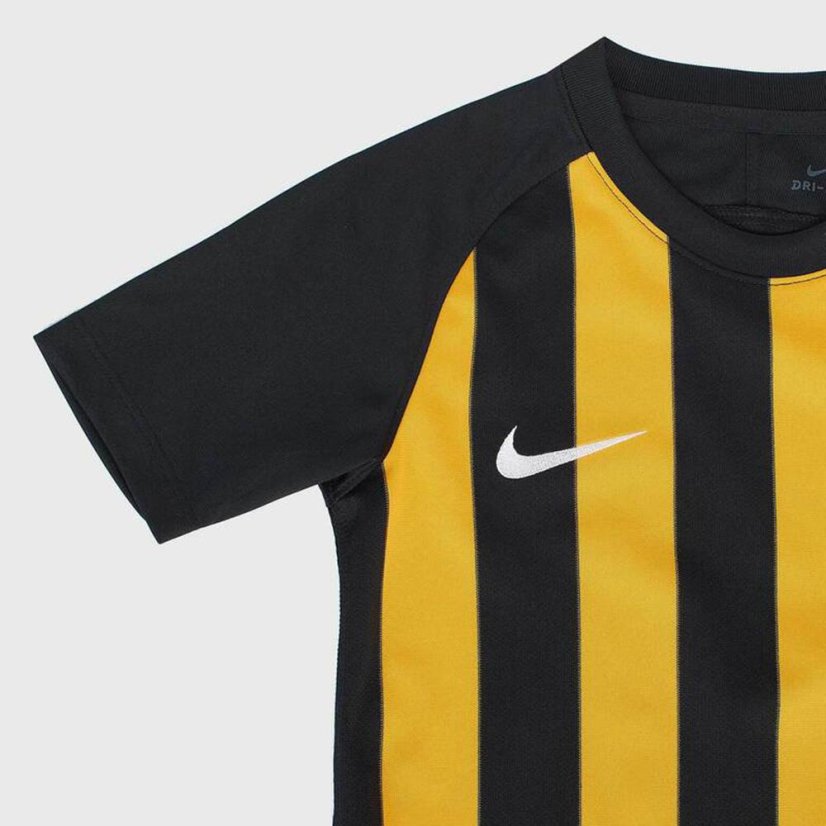 Dětský dres Nike Striped Segment III - Farbe: Schwarz/Gelb, Größe: 122–128