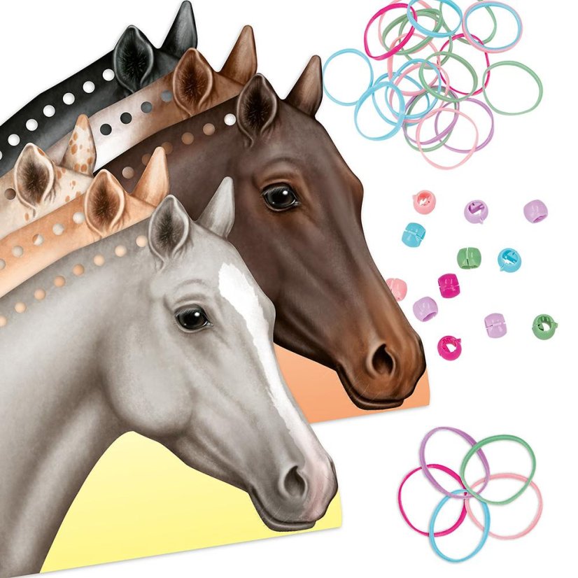 Miss Melody kreatív készlet, DYI  Horses Mane