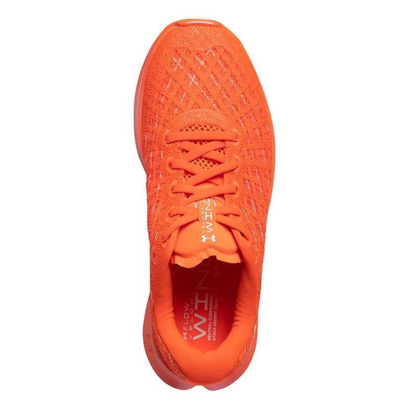 Laufschuhe Under Armour Flow Velociti Wind W - Farbe: Orange, Größe: 42