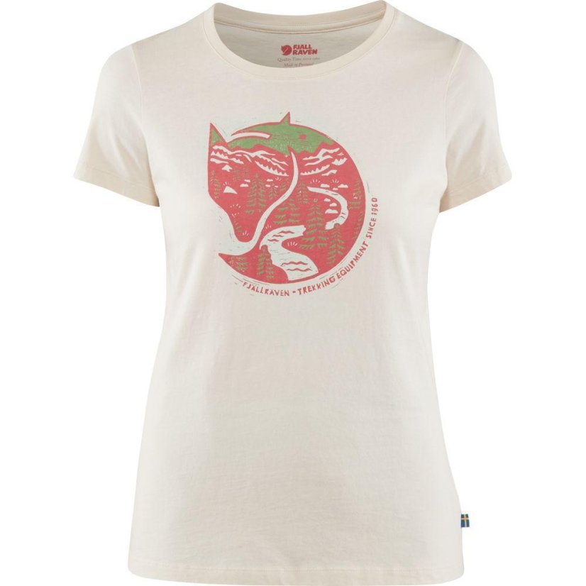 Arctic Fox Print T-Shirt W
