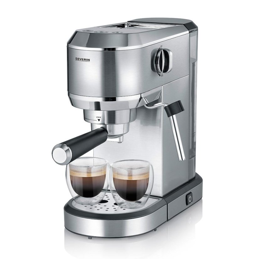 Hebelkaffeemaschine Severin Newspresa KA 5997 Edelstahl