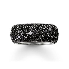 Prsten Thomas Sabo Black Zirconia TR2031-643-11-54