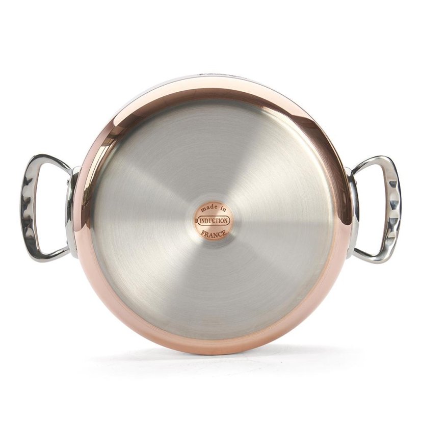Pot with lid de Buyer Prima Matera 6241.28, 4.9 l copper