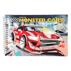Kreativní sešit Monster Cars