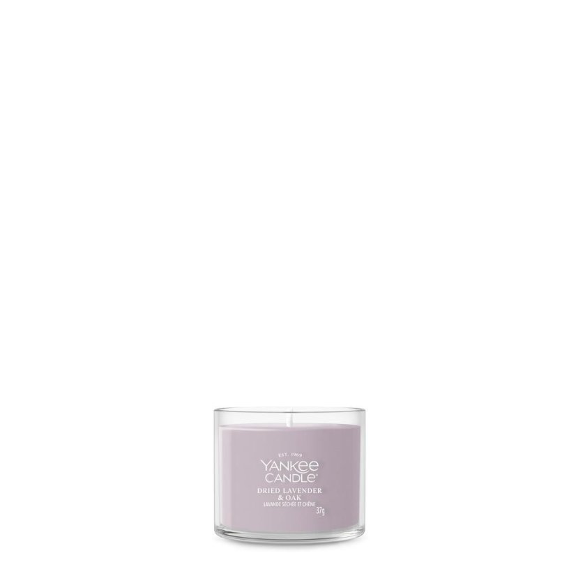 Yankee candle Votive Candle in a Glass Jar, Dried Lavender & Oak