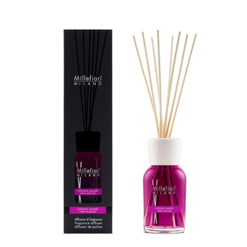 Dyfuzor Millefiori Milano Natural, Vulcanic Purple, 250 ml