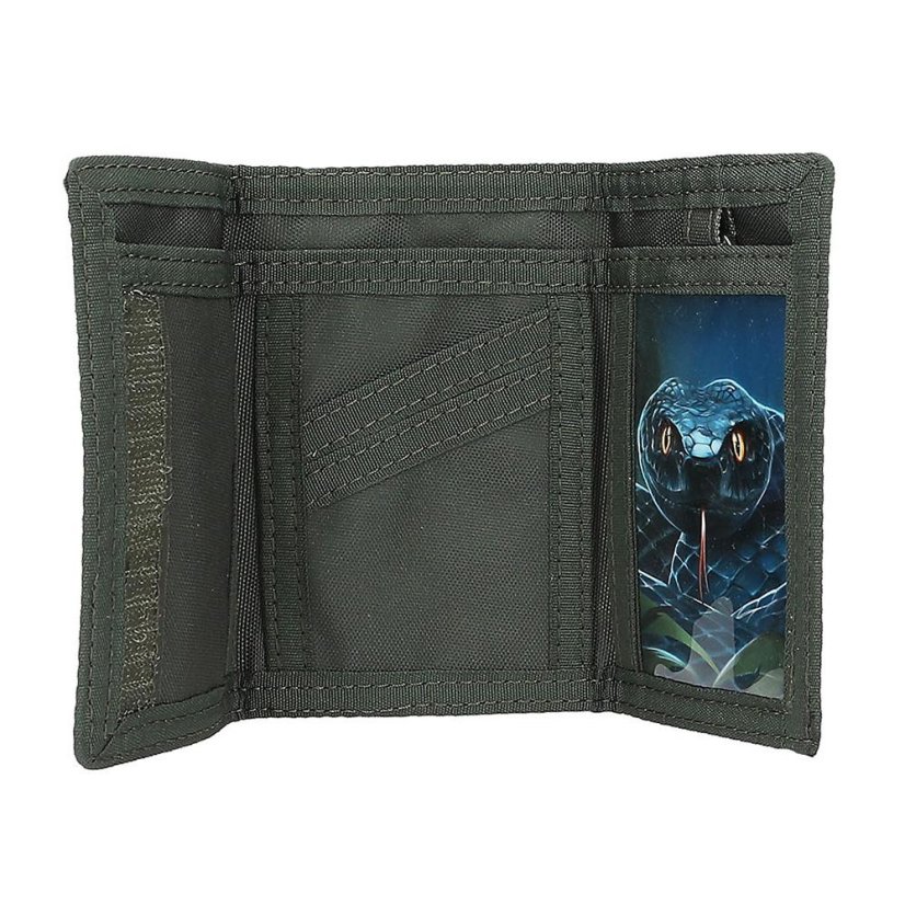 Adventure World Children’s Velcro Wallet, Black Mamba
